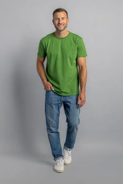 DIRTS dirts Premium Blank T-Shirt STANDARD, Jungle green, – Produktbild 2 von 4