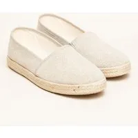 Gottstein Gottstein Camping Linen-Espadrille aus GRS zertifizierten Leinen für Damen - Nachhaltiger Sommerschuh mit Gummisohle, Beige, – Produktbild 1 von 1