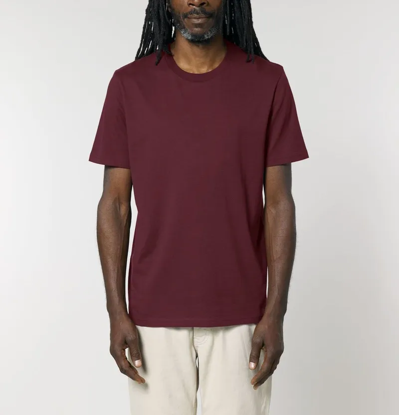 UNIPOLAR UNIPOLAR Basic T-Shirt Creative, Burgundy, – Produktbild 1 von 1
