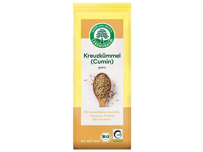 Lebensbaum Lebensbaum Bio-Kreuzkümmel (Kumin), ganz, 40 g – Produktbild 1 von 1