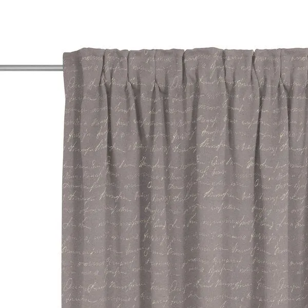 Nature by Adam Nature by Adam Vorhang aus Leinen & Bio-Baumwolle - Made in Germany - Scribble, Lila, – Produktbild 6 von 8
