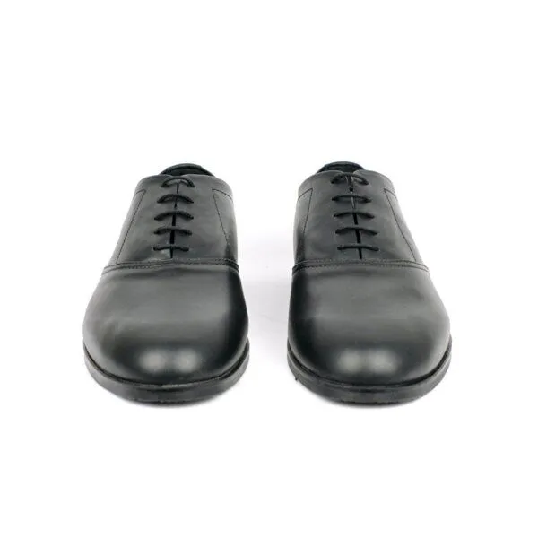 SORBAS SORBAS '84 Halbschuhe Leder Oxford Schnürschuhe, All black (schwarz), – Produktbild 3 von 7