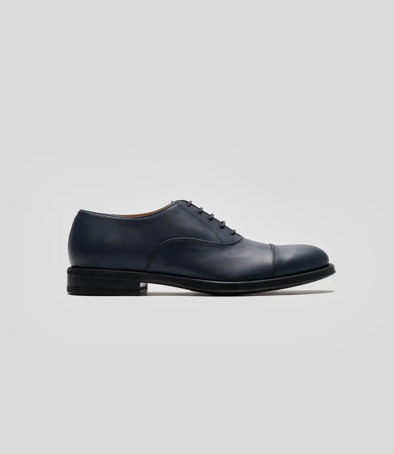 Solari Milano Solari Milano Herren vegan Oxford Schuhe Marineblau, Extra dunkelblau, – Produktbild 2 von 2