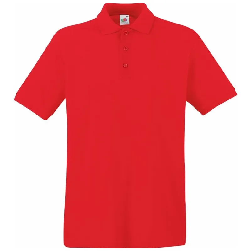 Fruit Of The Loom Fruit of the Loom Cotton Classics-16.3218 Piqué Polo Gr. 3XL rot – Produktbild 1 von 1