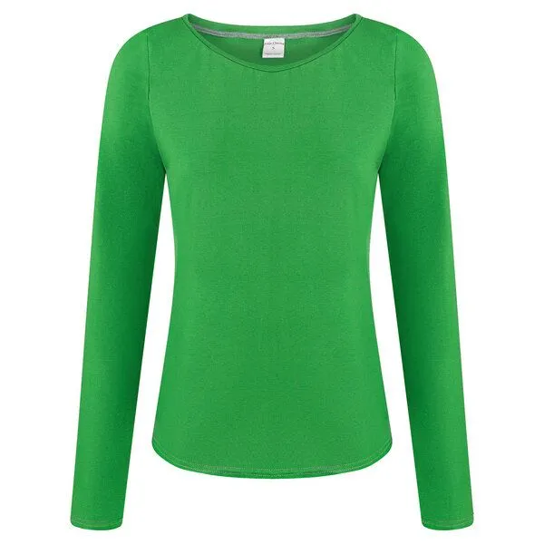 Frija Omina Frija Omina Bio Longsleeve "Ubu", Grün, – Produktbild 1 von 2