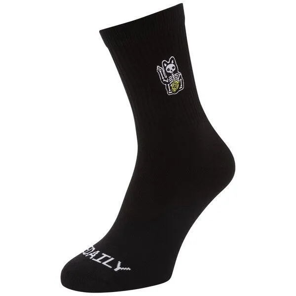 Iriedaily Iriedaily Hallow Cat Socks, Schwarz, – Produktbild 1 von 1