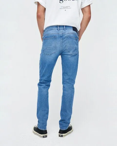 Kuyichi Kuyichi Jeans Slim Fit - Jamie, Blau (clouds), – Produktbild 1 von 6
