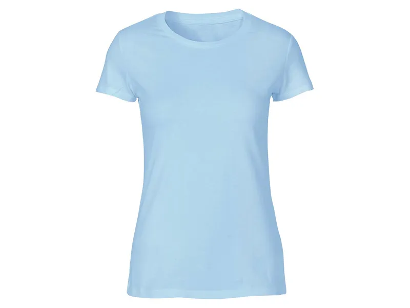 Neutral Neutral Bio-Damen-T-Shirt mit Rundhalsausschnitt hellblau, Gr. XXL – Produktbild 1 von 1