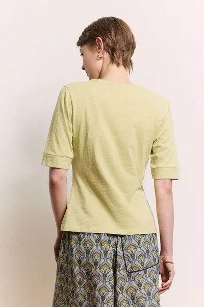Tranquillo Tranquillo Jerseyshirt Lottee aus Bio-Baumwolle - fennel green – Produktbild 4 von 6