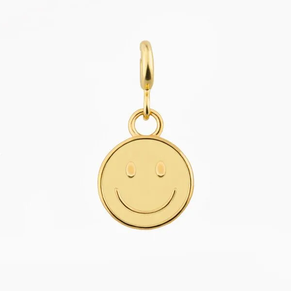 Paeoni Colors Paeoni Colors Smiley-Anhänger aus 18k Gold Vermeil, 925 Sterling Silber – Produktbild 1 von 4