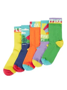 Frugi Frugi Socken Fünferpack - Happy Days – Produktbild 1 von 1