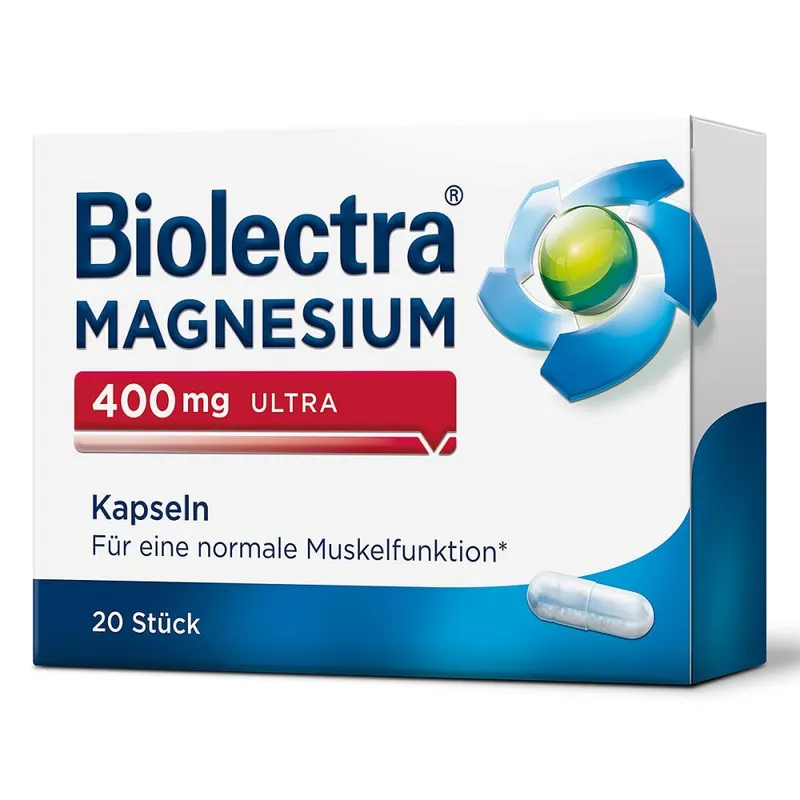 Biolectra Biolectra Magnesium 400 mg Ultra Kapseln – Produktbild 2 von 3