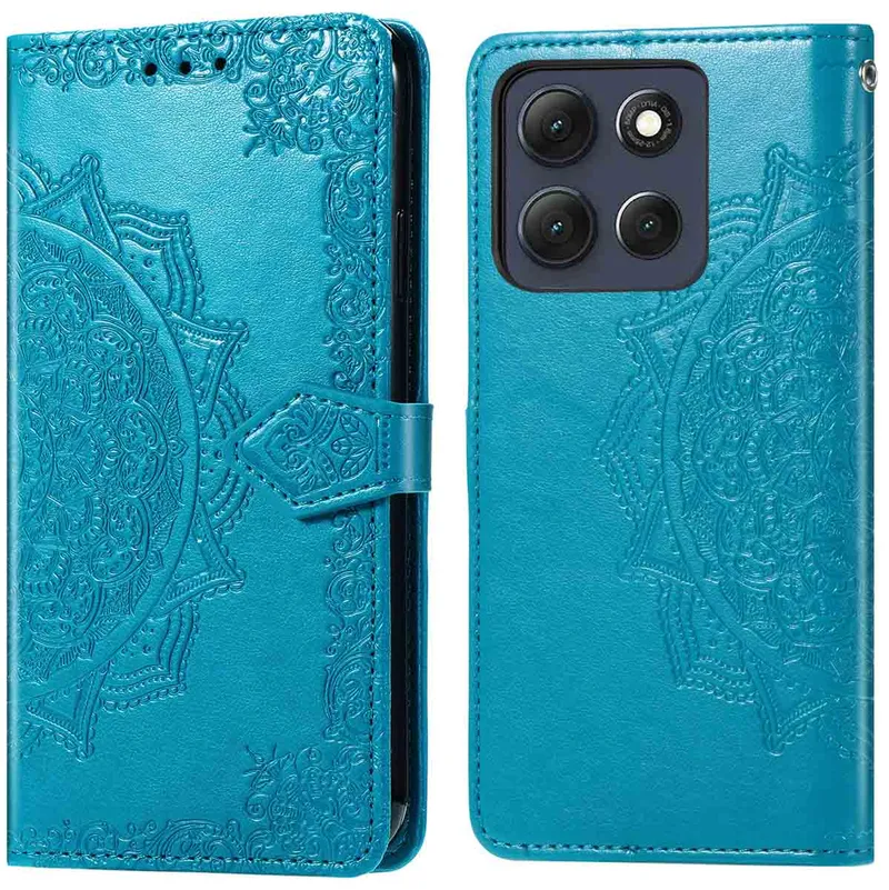 imoshion imoshion Mandala Klapphülle für das Motorola Moto G86 Power, Türkis, – Produktbild 1 von 1