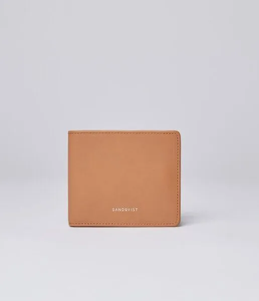 Sandqvist Sandqvist Manfred Wallet, Toffee - braun, – Produktbild 2 von 3