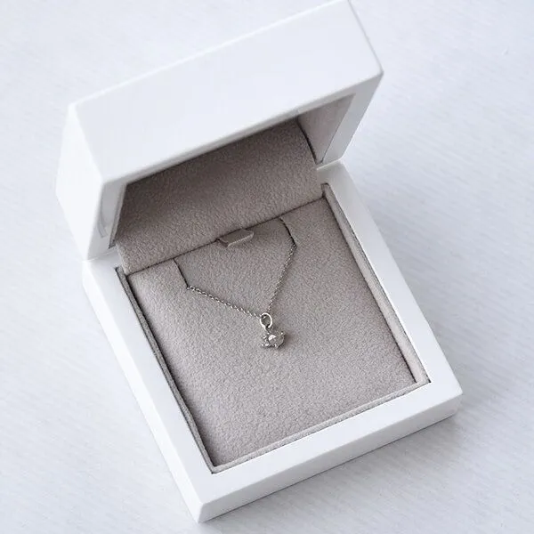 Eppi Eppi Goldene Halskette mit Salt´n´Pepper Diamanten Niria, Gelb, – Produktbild 4 von 4