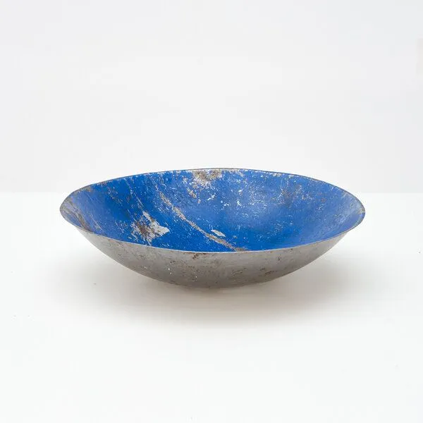 Moogoo Creative Africa Moogoo Creative Africa Schale aus recycelten Ölfässern ca. 38 cm, Blau, – Produktbild 1 von 4