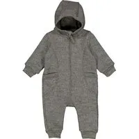 Fred s World by Green Cotton Fred's World by Green Cotton "Green Cotton" Overall aus gewaschener Wolle, Grau, – Produktbild 1 von 1