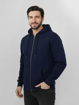GreenBomb GREENBOMB Basic Stark - Lässige Sweatjacke aus Bio-Baumwolle / GOTS / Fair & Vegan – Produktbild 1 von 1