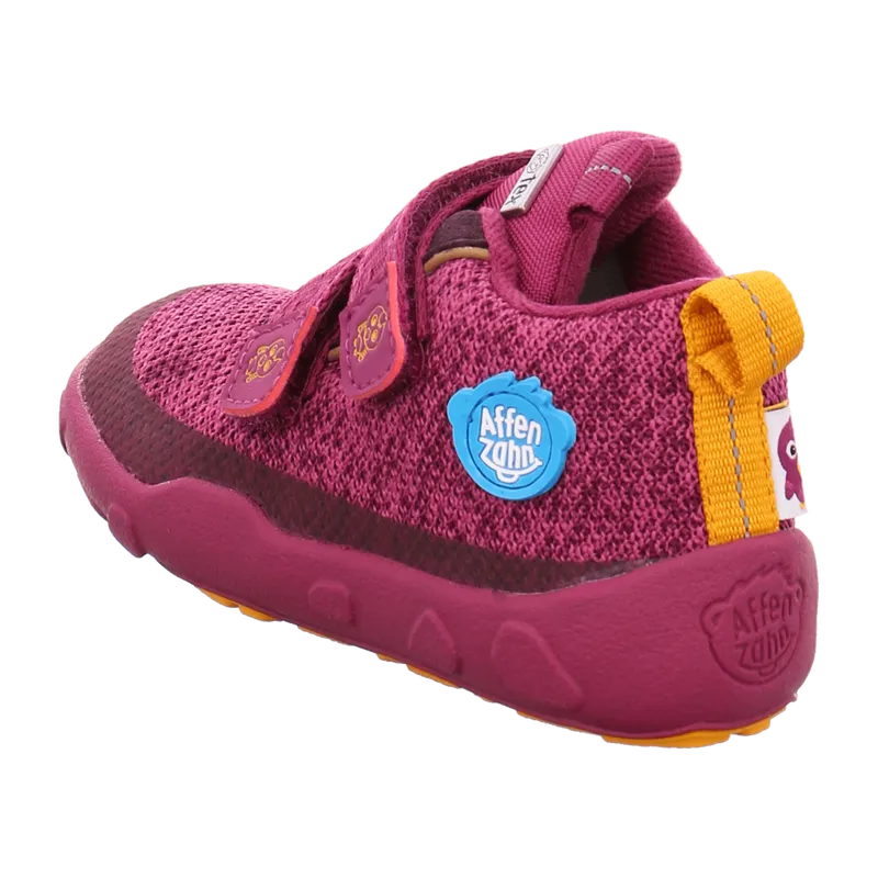 Affenzahn Affenzahn Baby Klettstiefel für Mädchen, pink, Größe 21 EU, Pink, – Produktbild 3 von 7