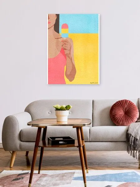 Photocircle Photocircle Wandbild / Poster / Leinwand - Popsicle – Produktbild 2 von 4