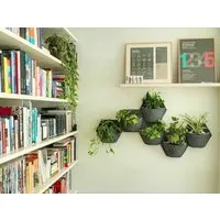 CitySens CitySens 6er-Pack Wand-Blumentopf mit Textilbezug und automatische Bewässerung – Produktbild 1 von 1