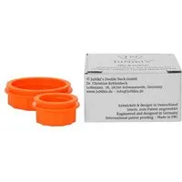JN JuNiki's JN JuNiki's Pimp my bottle: JuNiki´s® Zubehör - 2er Set Drehverschlüsse 8 Farben, Orange, – Produktbild 1 von 1