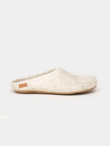 Magicfelt Magicfelt Wollfilz-Pantoffel Unisex - 713, Beige(hellbeige), – Produktbild 2 von 4