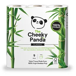 The Cheeky Panda The Cheeky Panda FSC zertifiziertes Toilettenpapier aus Bambus - 9 ... – Produktbild 1 von 1
