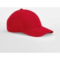 Beechfield Beechfield Herren atmungsaktive Cap mit verstellbarer Schiebeschnalle und gebogenem Schirm, Rot (pure), – Produktbild 1 von 1