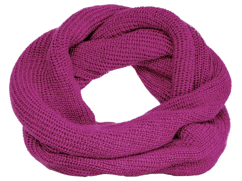Pickapooh Pickapooh Kinder Schlauchschal Wolle Seide dahlia One Size, Lila, – Produktbild 1 von 2