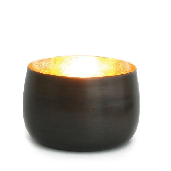 Mitienda Shop Mitienda Shop Teelichthalter Cup, Bronze/gold, – Produktbild 1 von 1