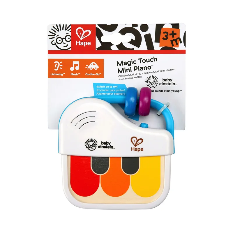 Hape Hape Baby Einstein Mini Touch Klavier, Mehrfarbig, – Produktbild 3 von 4