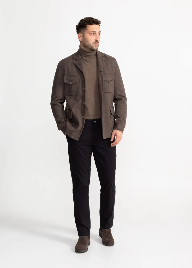 De IONESCU De IONESCU Herren vegan Hose Sinaia, Schwarz, – Produktbild 1 von 2