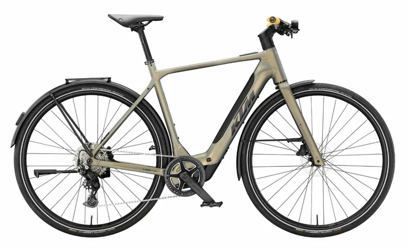 KTM KTM MACINA URBANATOR SX - 28 Zoll 400Wh 9K Diamant - OLIVE PEARL MATT (BLACK+AMBER), Grün, – Produktbild 1 von 1