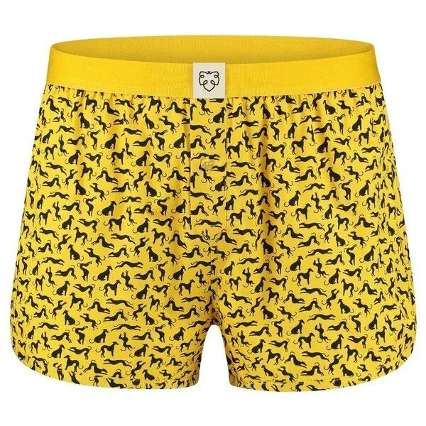 A-Dam A-Dam Boxershort Gemustert, Dorian (gelb), – Produktbild 1 von 1