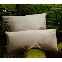 noca noca Terra, klimapositiver Kissenbezug aus 100% Bio-Baumwolle, Braun Melange – Produktbild 1 von 1
