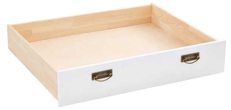 OTTO home Schubkasten Konrad, Massivholz, Landhausstil, FSC®, aus massiver Kiefer, FSC®-zertifiziert, Weiß, – Produktbild 3 von 5