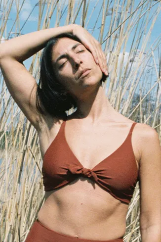 Anekdot Anekdot Damen vegan Leona Bikinioberteil, Braun, – Produktbild 2 von 2