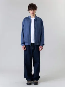 Yahmo Yahmo Herren vegan Jacke Bomber Reversible Fred Zen Indigo/Blue – Produktbild 1 von 1