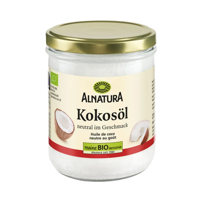 Alnatura Alnatura Bio Kokosöl, neutral im Geschmack, 400ml – Produktbild 1 von 1