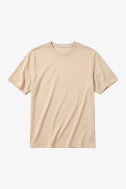 KnowledgeCotton Apparel KnowledgeCotton Apparel Herren vegan T-Shirt Mercerized Hellgrau – Produktbild 1 von 1