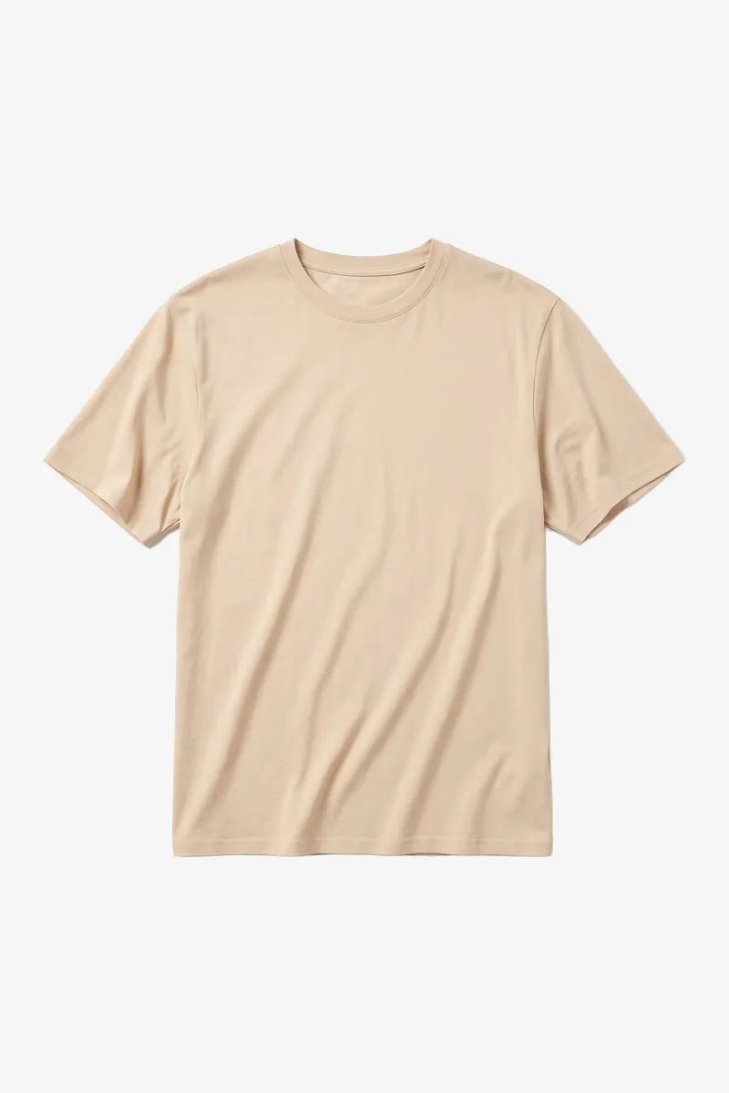 KnowledgeCotton Apparel KnowledgeCotton Apparel Herren vegan T-Shirt Mercerized Hellgrau, Grau, – Produktbild 1 von 2