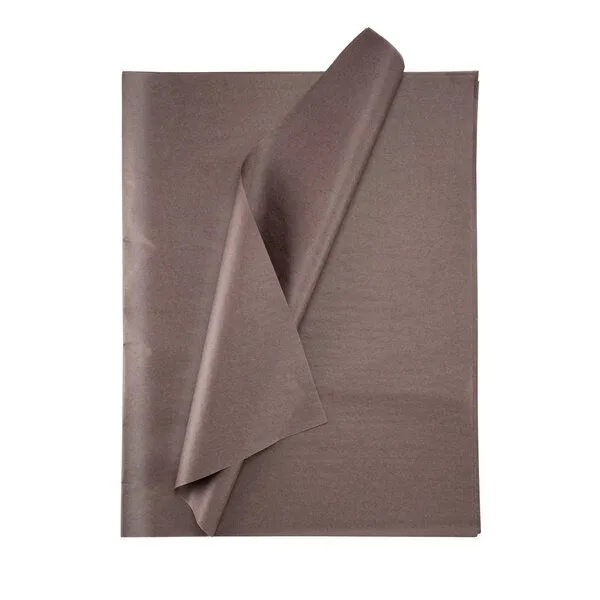 Fines Papeterie Fines Papeterie 50 Bögen Seidenpapier, Dunkelbraun, – Produktbild 1 von 4