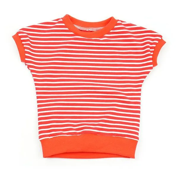 Sternchenwolke Sternchenwolke BIO T-Shirt "Ringel Rot" – Produktbild 1 von 1