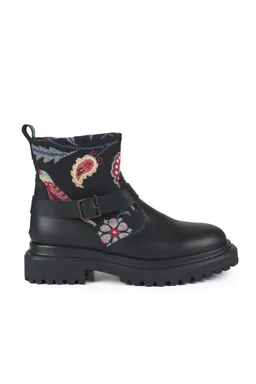 Risorse Future Risorse Future Damen vegan Stiefel Terry Nero Chip – Produktbild 1 von 1