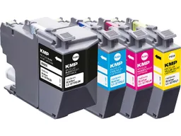 KMP KMP Tintenpatronen ersetzt Brother LC3219XLBK/C/M/Y schwarz, cyan, magenta, gelb, 4er-Set – Produktbild 1 von 1