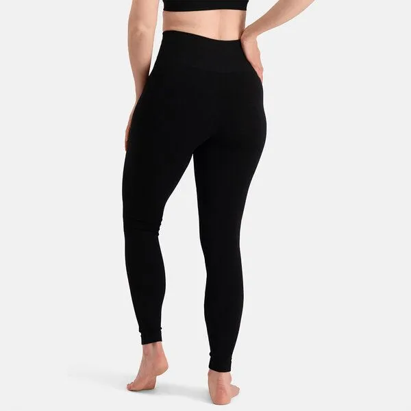 Bamboo Basics BAMBOO BASICS Nahtlose Leggings CLAIRE, Schwarz, – Produktbild 3 von 4