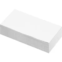 250 Blatt Moderationspapier Rechteck 10x20 weiß – Produktbild 1 von 1