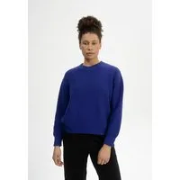 MELA MELA Rippstrick Pullover Style ADAH aus 100% Bio-Baumwolle, Bold blue, – Produktbild 1 von 1