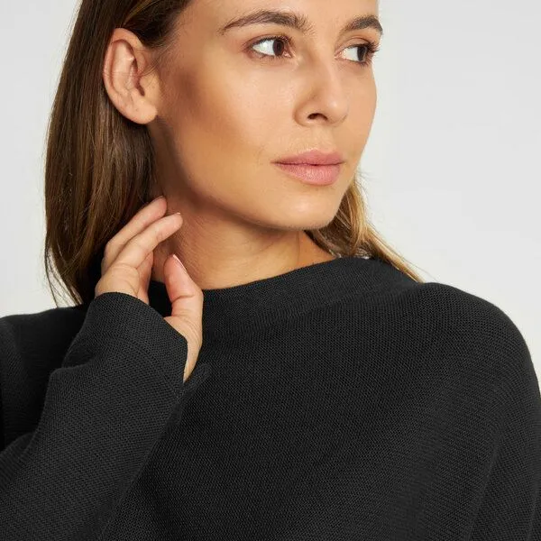 Dedicated DEDICATED Pullover Hede - Black – Produktbild 4 von 4